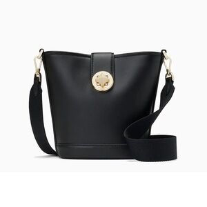 Kate Spade Black Audrey Mini Bucket Bag Crossbody